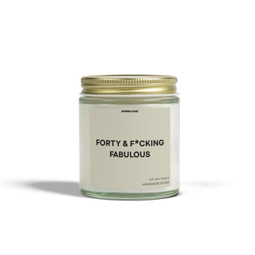 Forty & Fabulous Candle
