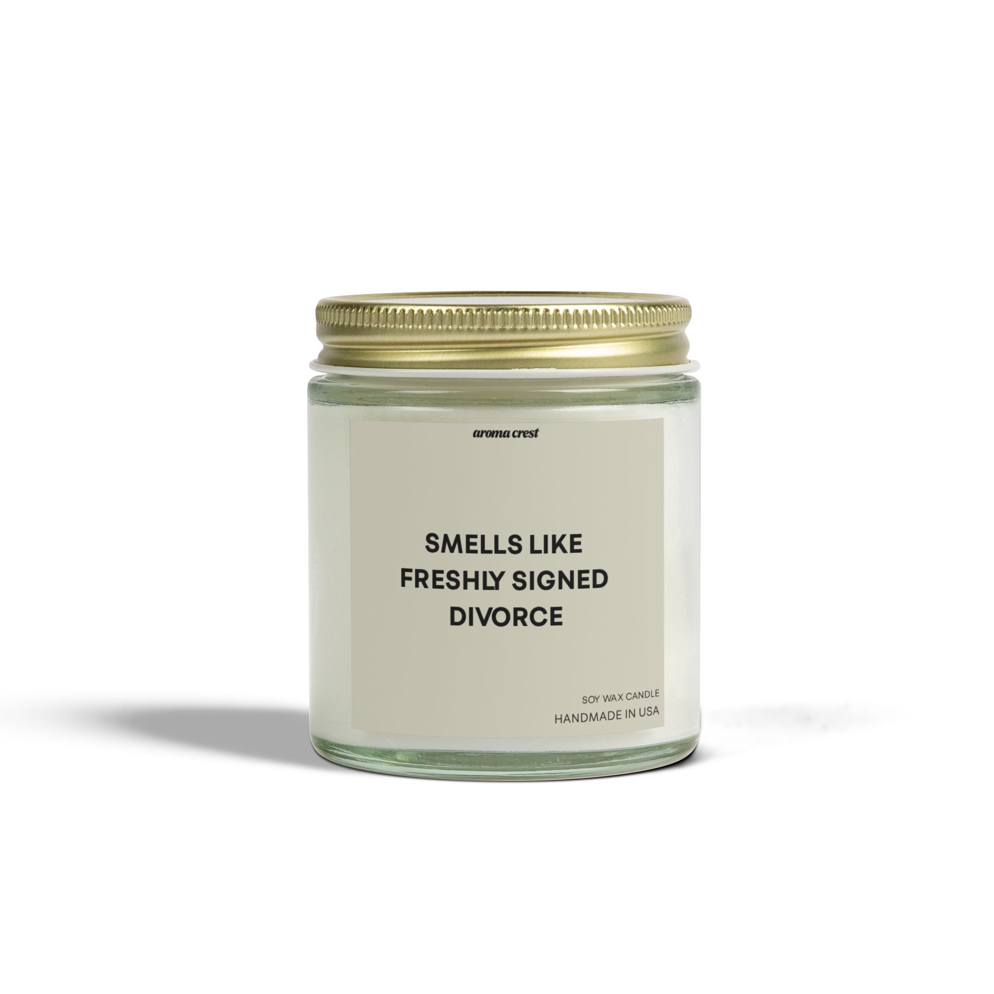 Freshly Signed Divorce Scented Candle