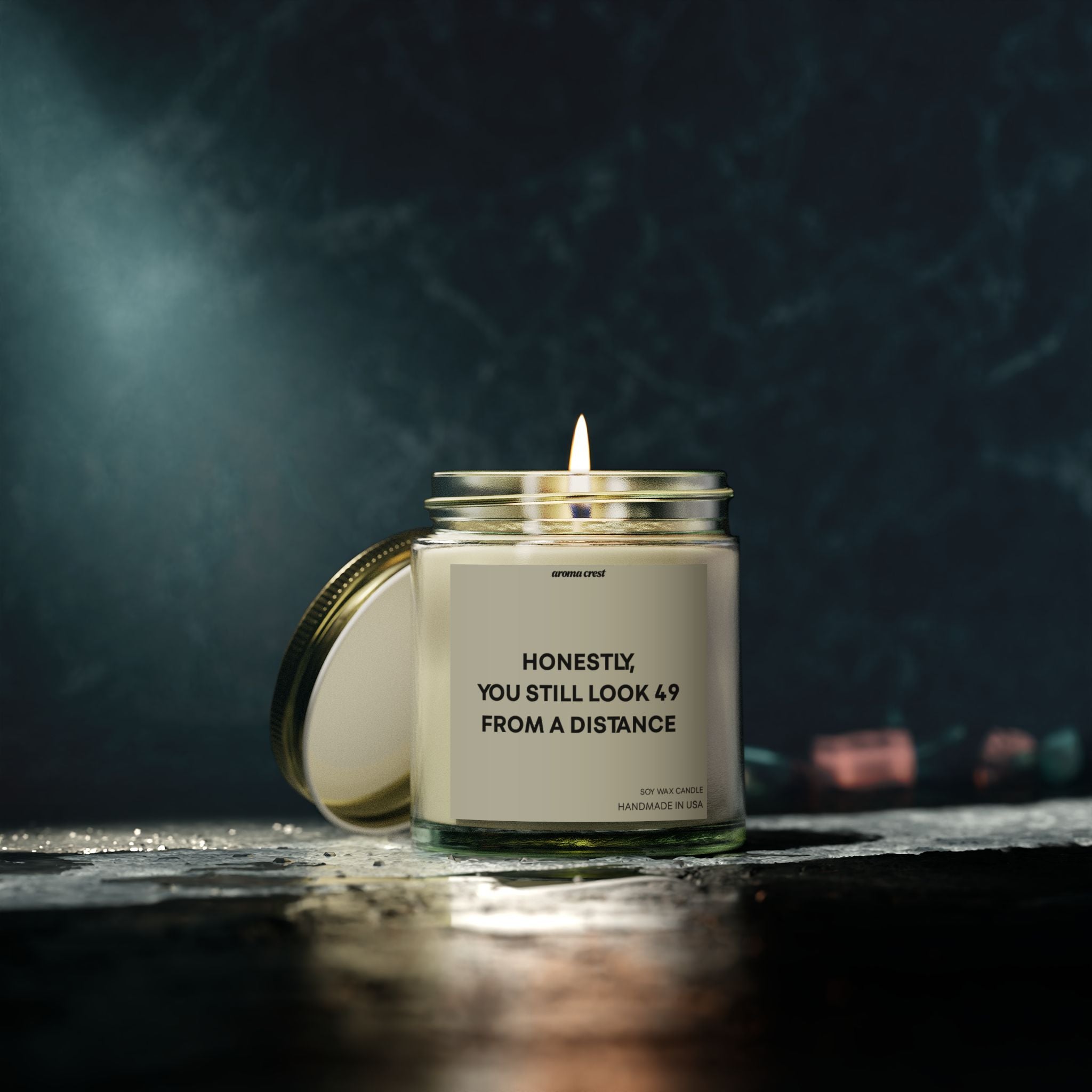 Humorous Scented Candle